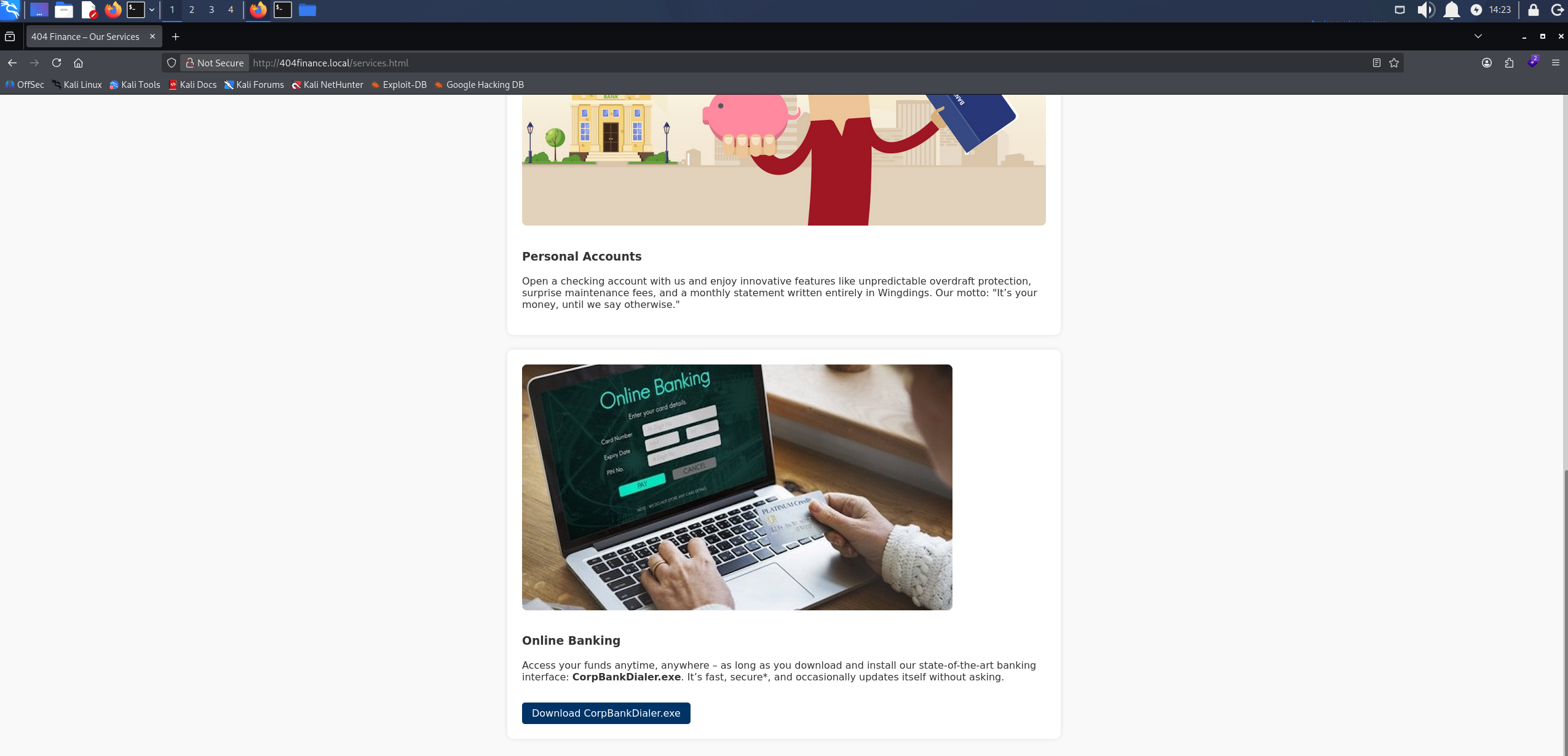 Online Banking download