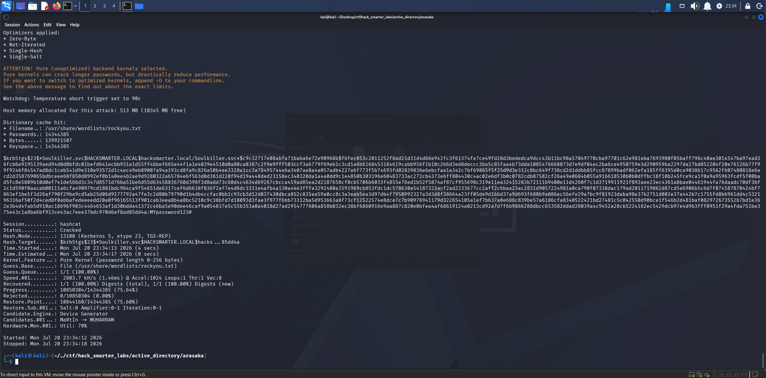 Hashcat crack for Soulkiller.svc