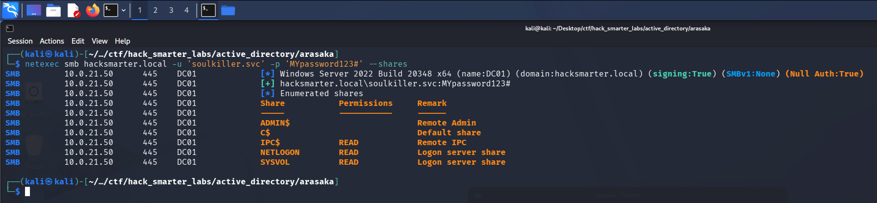 Access validated as Soulkiller.svc
