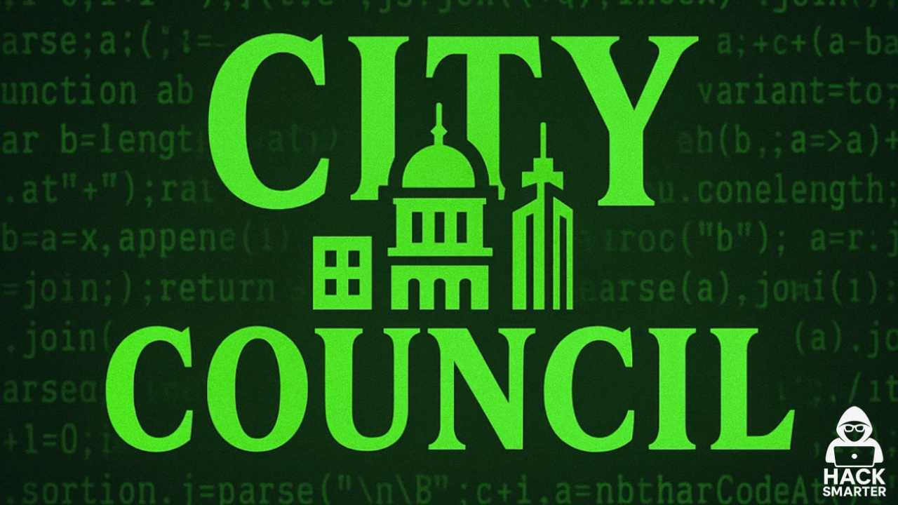 City Council machine card