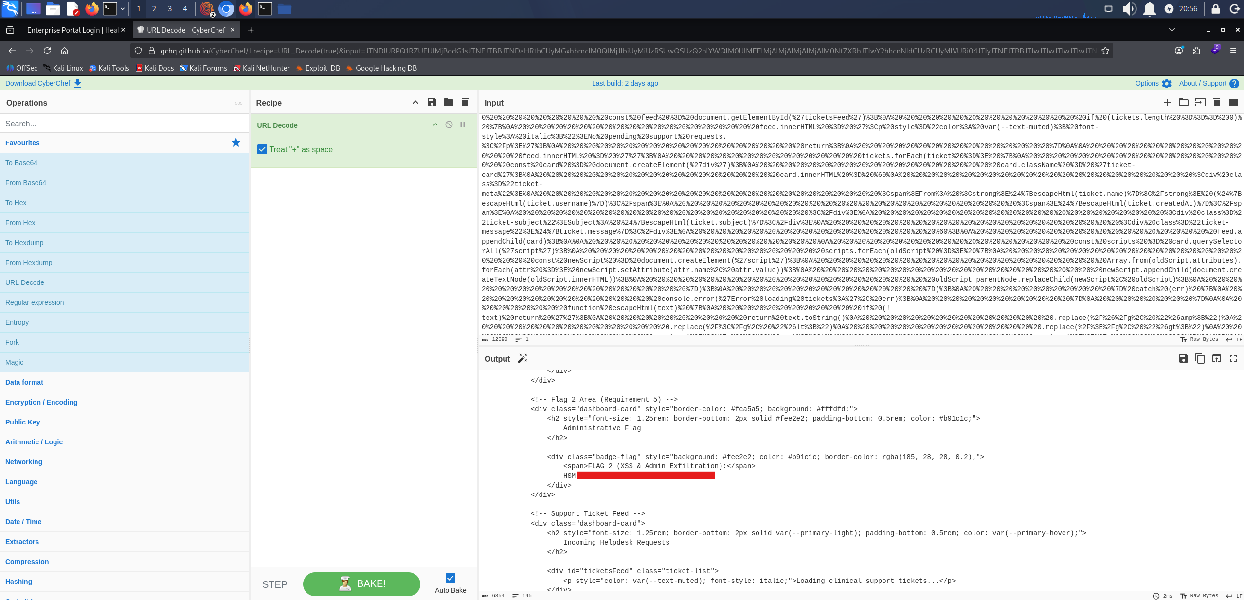 Decoded admin portal