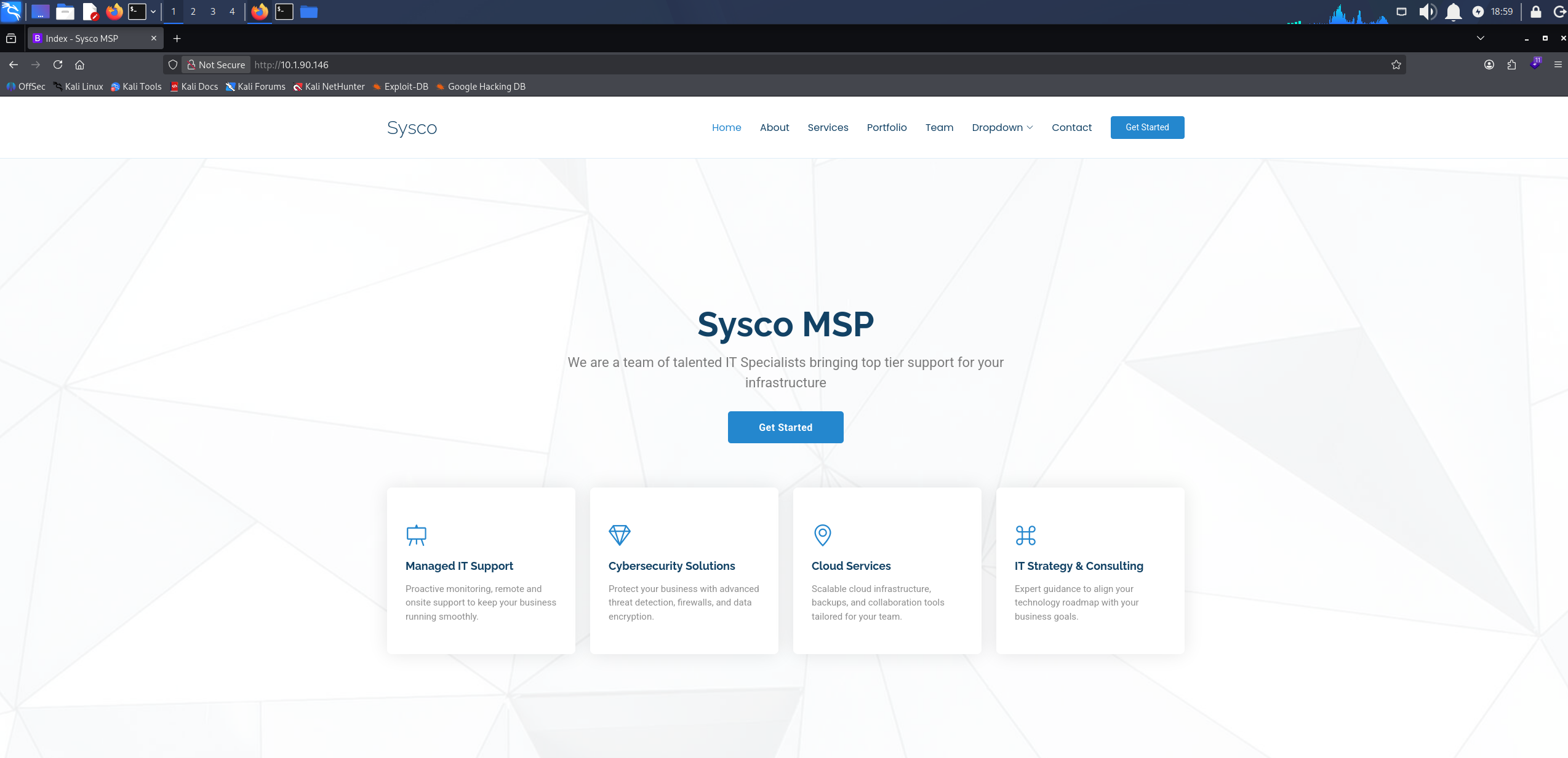 Sysco MSP site